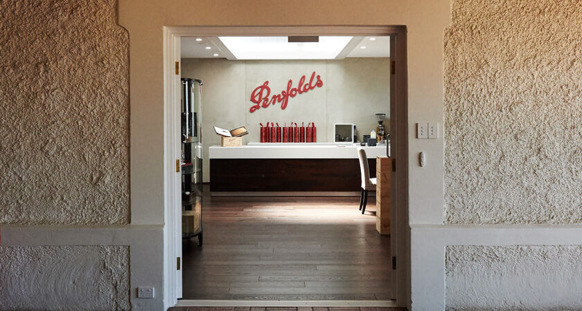 Entrance to Penfolds Barossa Valley Cellar Door